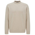 Genti Relaxed Wool Blend Sweater Beige