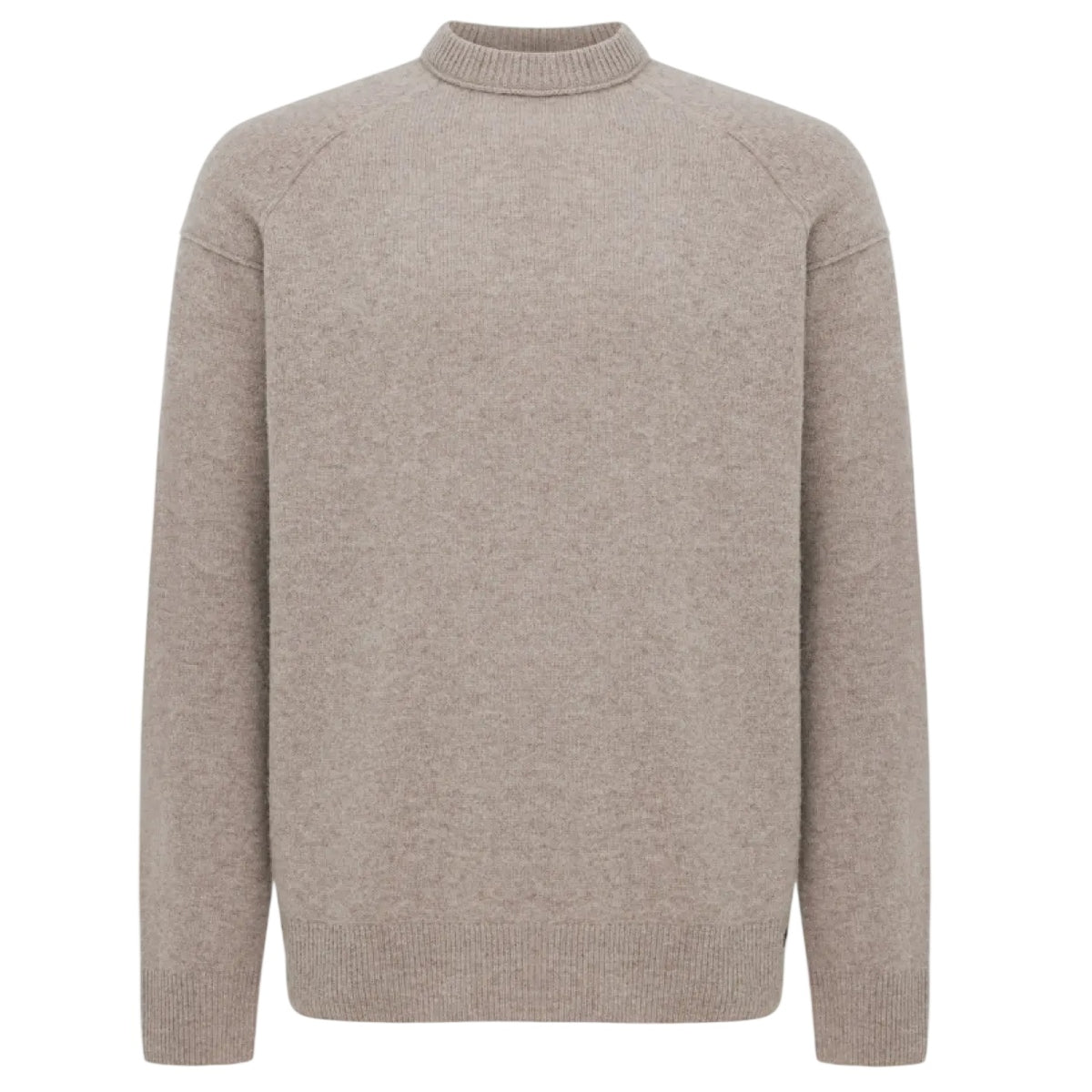 Genti Relaxed Wool Blend Sweater Bruin