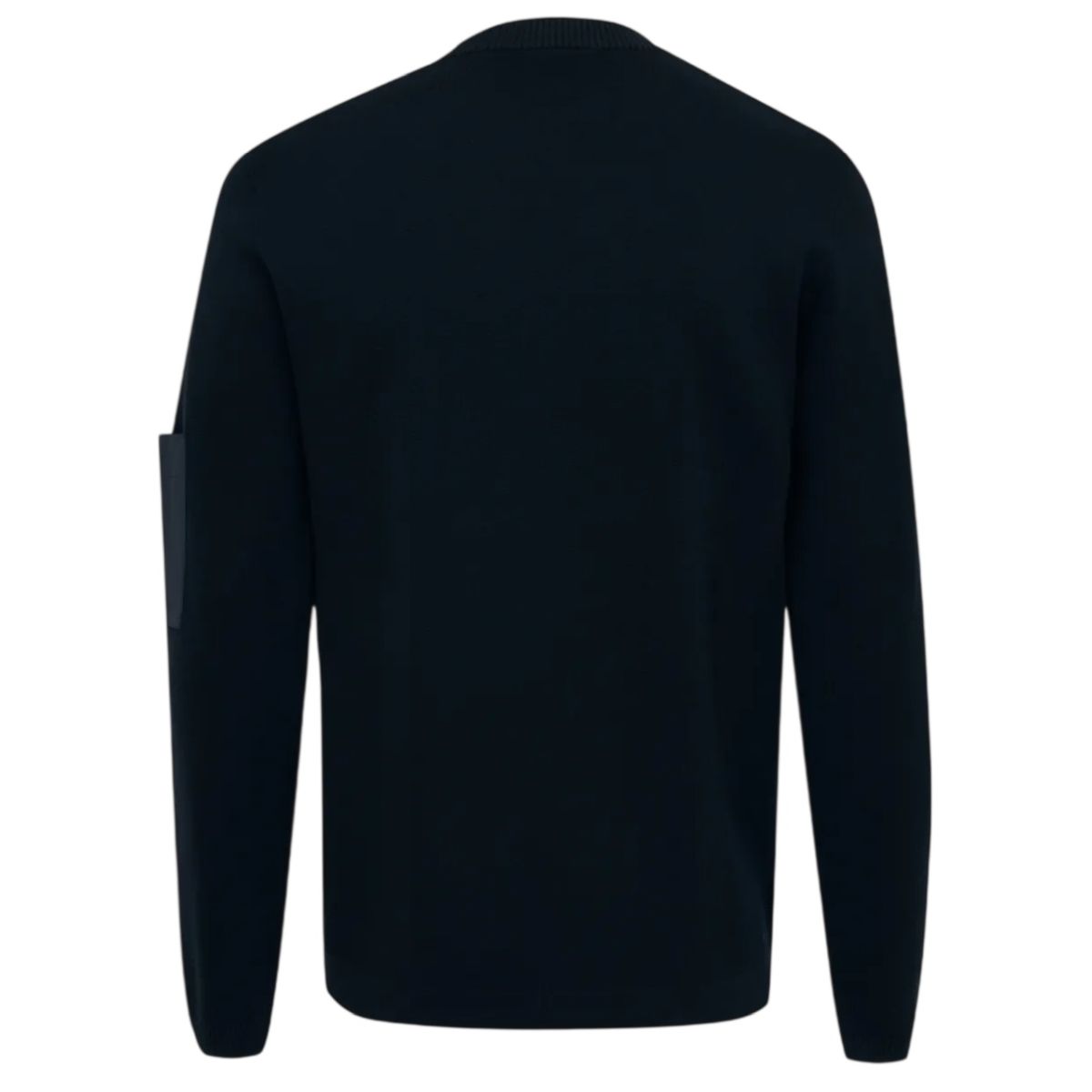 Genti Round Pocket Sweater Navy
