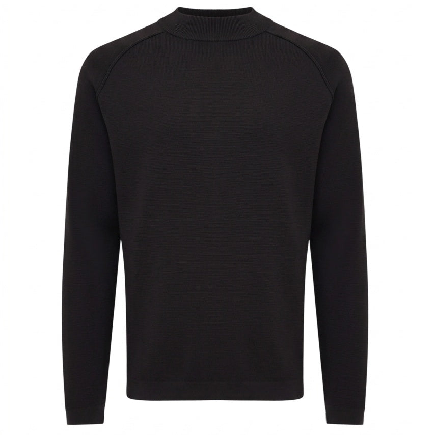 Genti Turtle Sweater Zwart