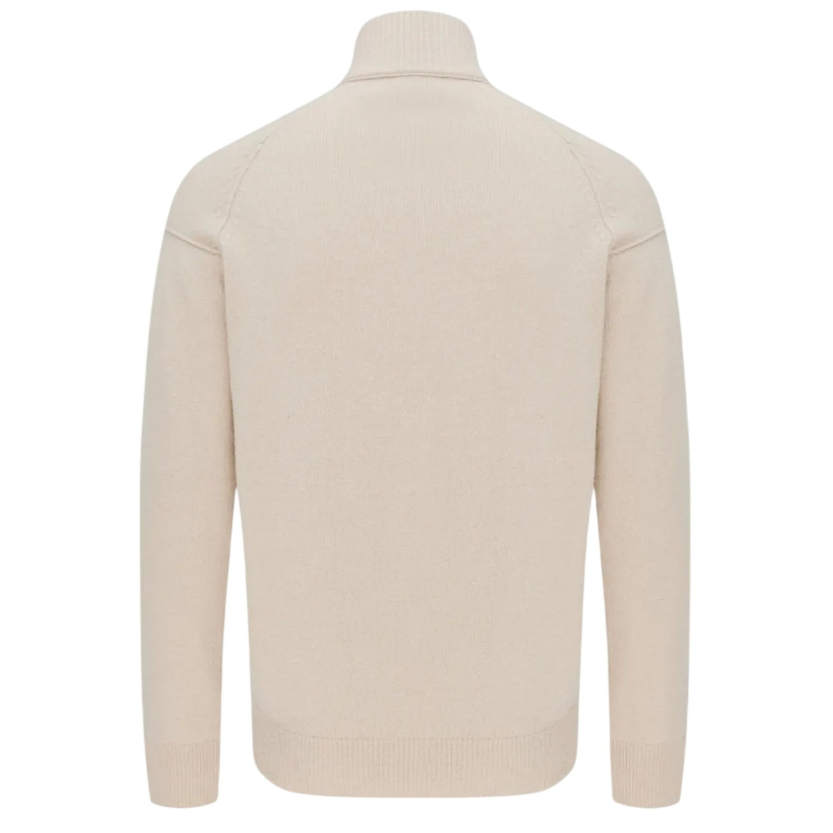 Genti Turtle Zip Vest Beige