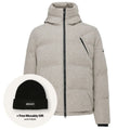 Genti Wool Cross Puffer Beige