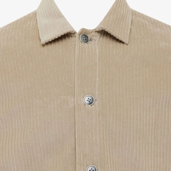 Gentiluomo Navigli Corduroy Overshirt Beige