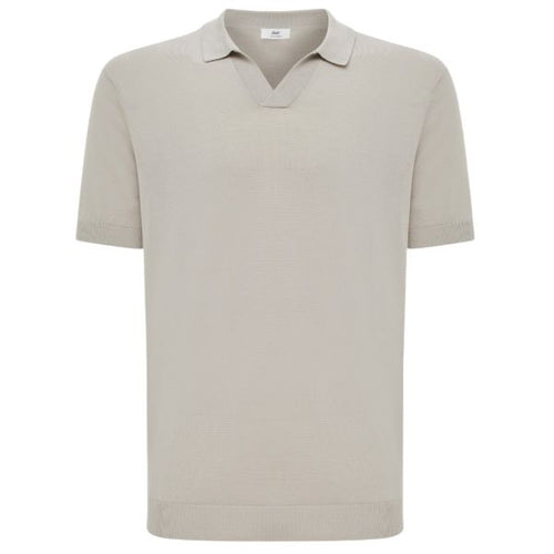 Gentiluomo No Buttons Polo Beige