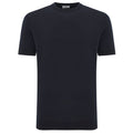 Gentiluomo Round Knitted T-shirt Navy