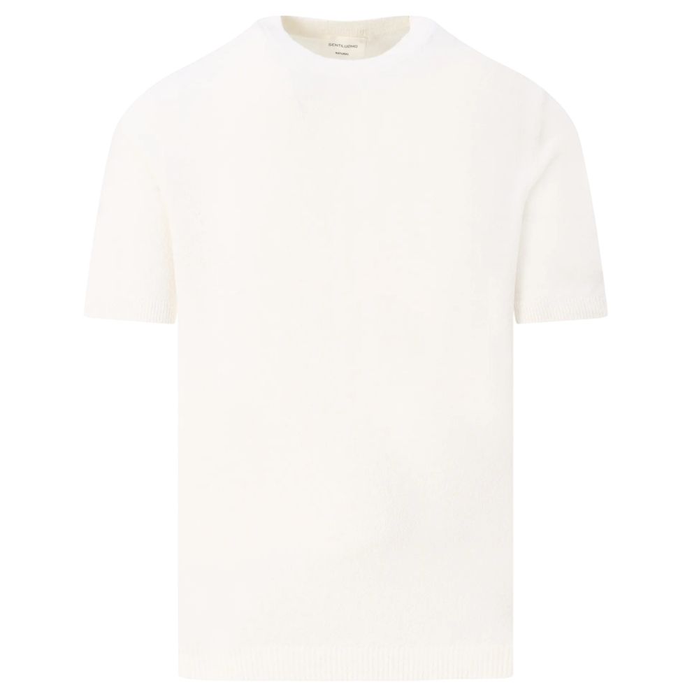 Gentiluomo Round T-shirt Wit