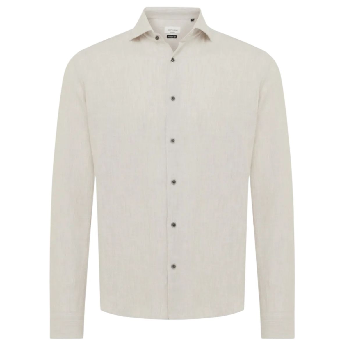 Gentiluomo Scampia Fashion Fit Overhemd Beige