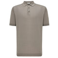 Gentiluomo 3 Buttons Polo Bruin