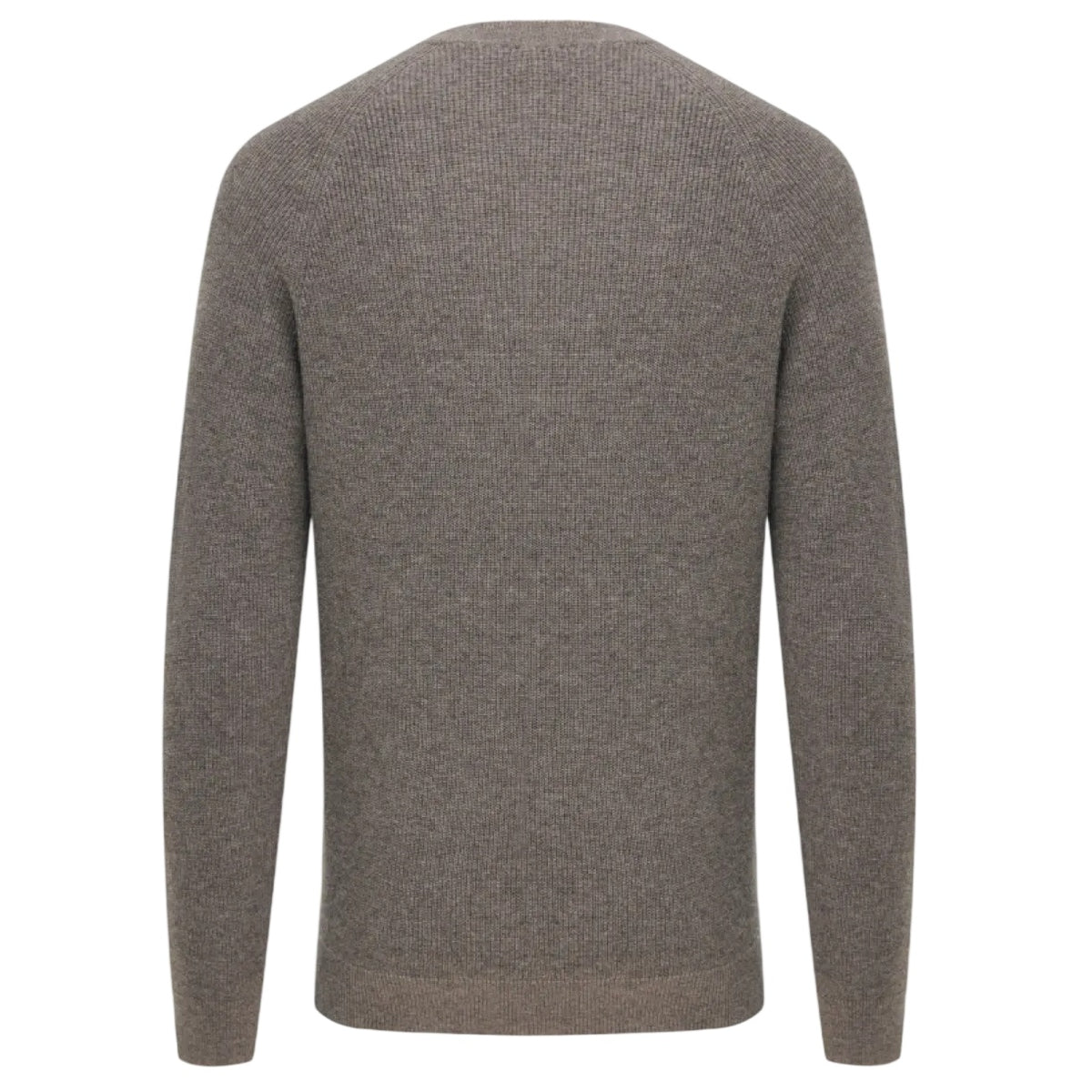 Gentiluomo Wool Blend Knitted Sweater Bruin