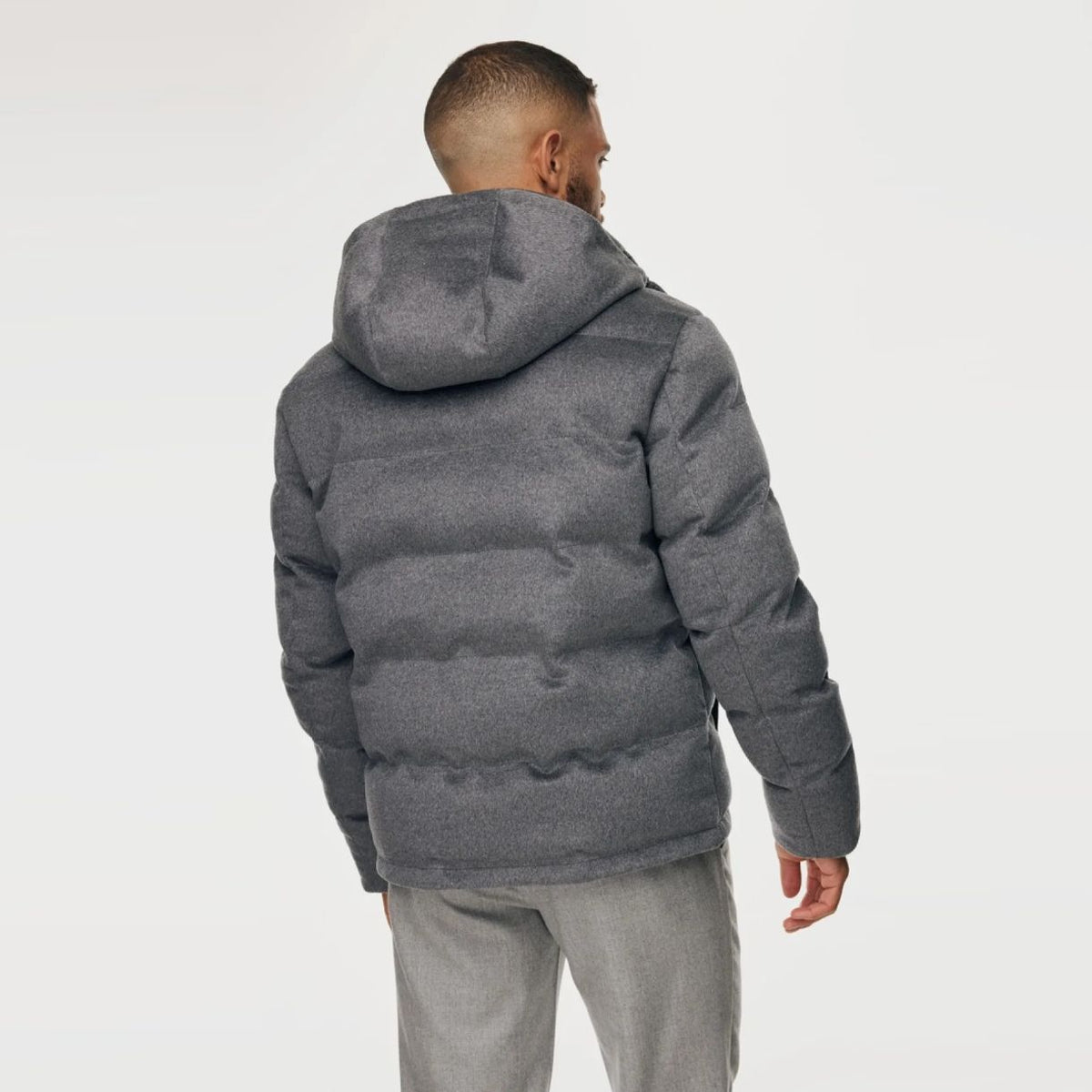 Gentiluomo Wool Bruno Puffer Antraciet