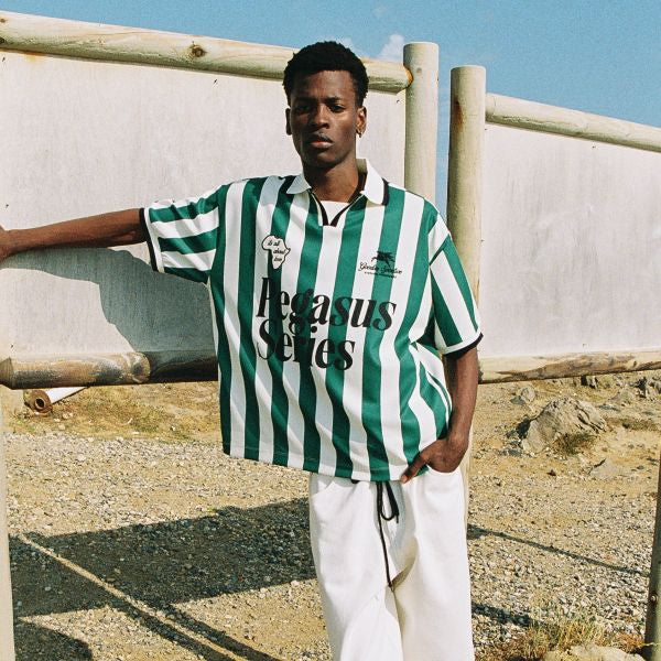 Goodies Sportive About Love Football T-shirt Groen/Off White