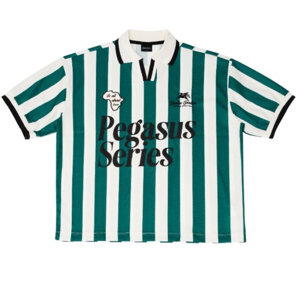 Goodies Sportive About Love Football T-shirt Groen/Off White