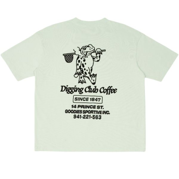 Goodies Sportive Digging Club T-shirt Mint