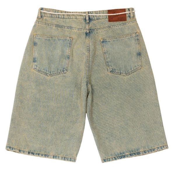 Goodies Sportive Dirty Denim Korte Broek Blauw