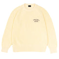 Goodies Sportive Insignia Knit Sweater Geel