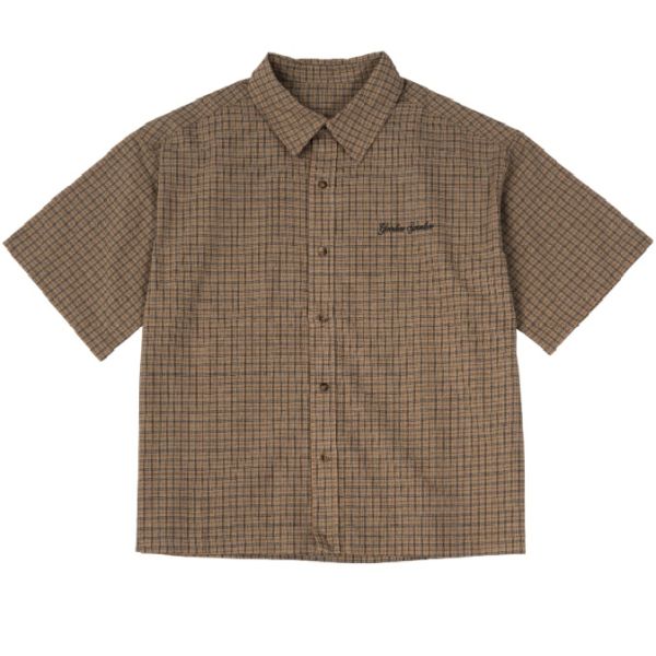 Goodies Sportive Moss Boxy Overhemd Beige