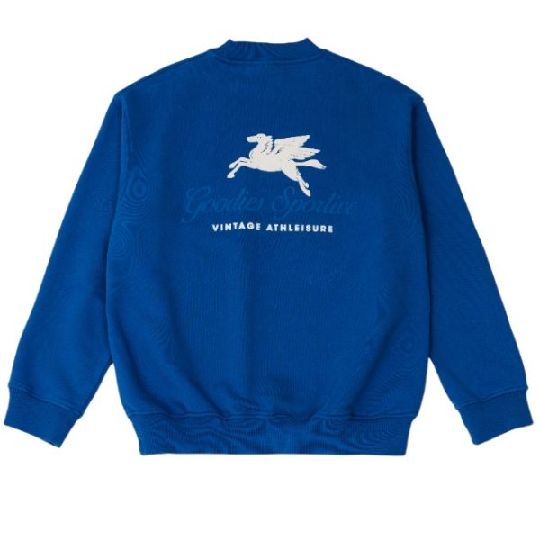 Goodies Sportive Pegasus Sweater Blauw