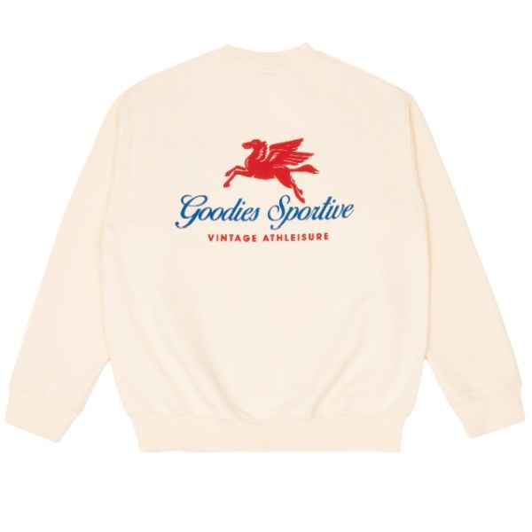 Goodies Sportive Pegasus Sweater Off White