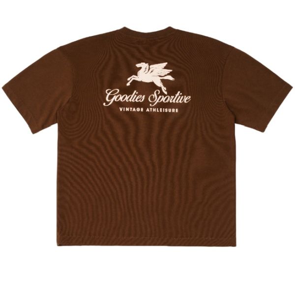 Goodies Sportive Pegasus T-shirt Bruin