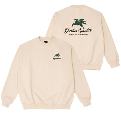 Goodies Sportive Pegasus Sweater Off White