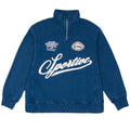 Goodies Sportive Royal Garden Half Zip Sweater Blauw