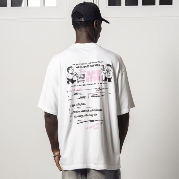 Goodies Sportive Sand Store T-shirt Wit
