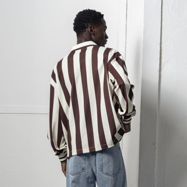 Goodies Sportive Vintage Football T-shirt Off White/Bruin