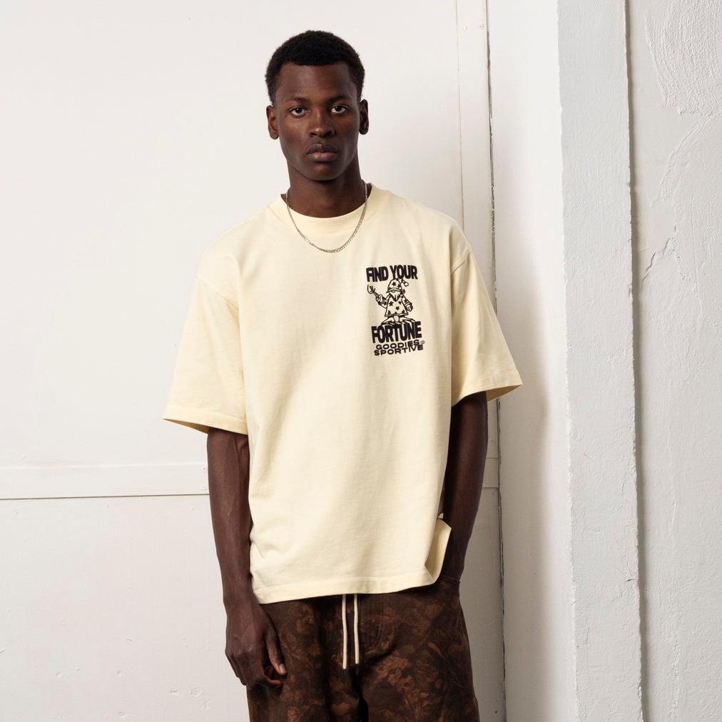 Goodies Sportive Fortune T-shirt Off White