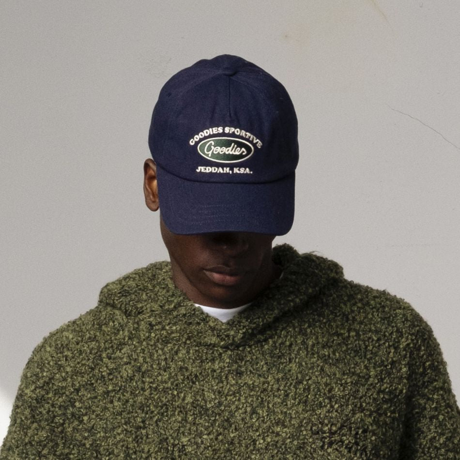 Goodies Sportive Navy And Green Cap