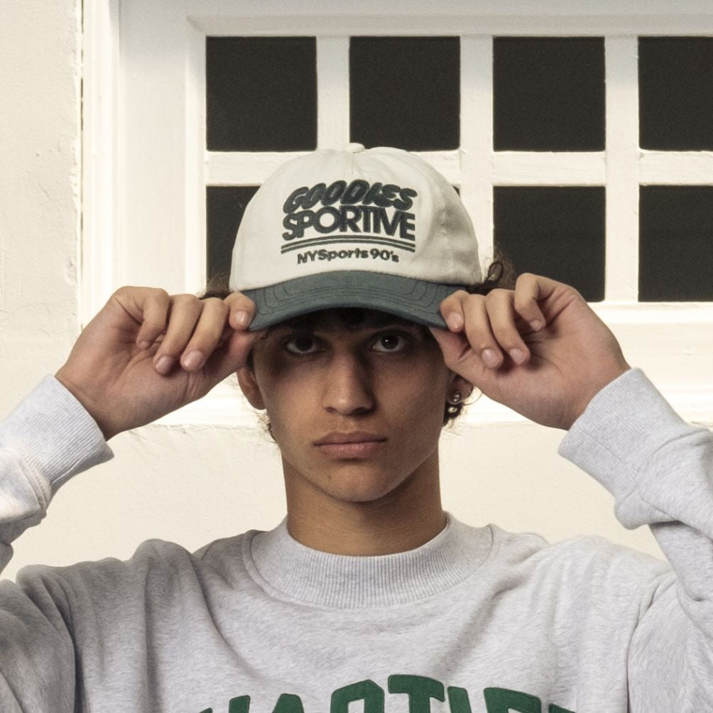 Goodies Sportive NYS Cap Off White/Groen