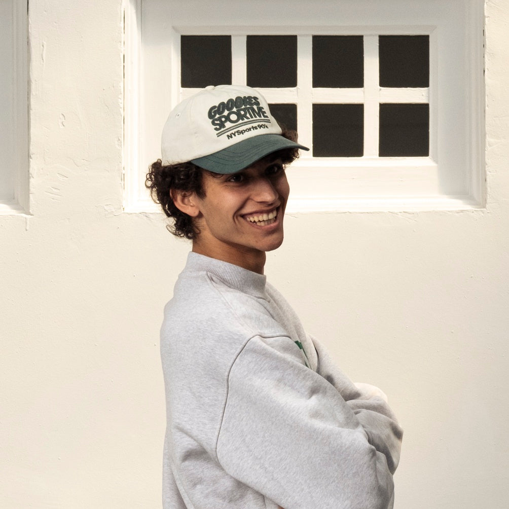 Goodies Sportive NYS Cap Off White/Groen
