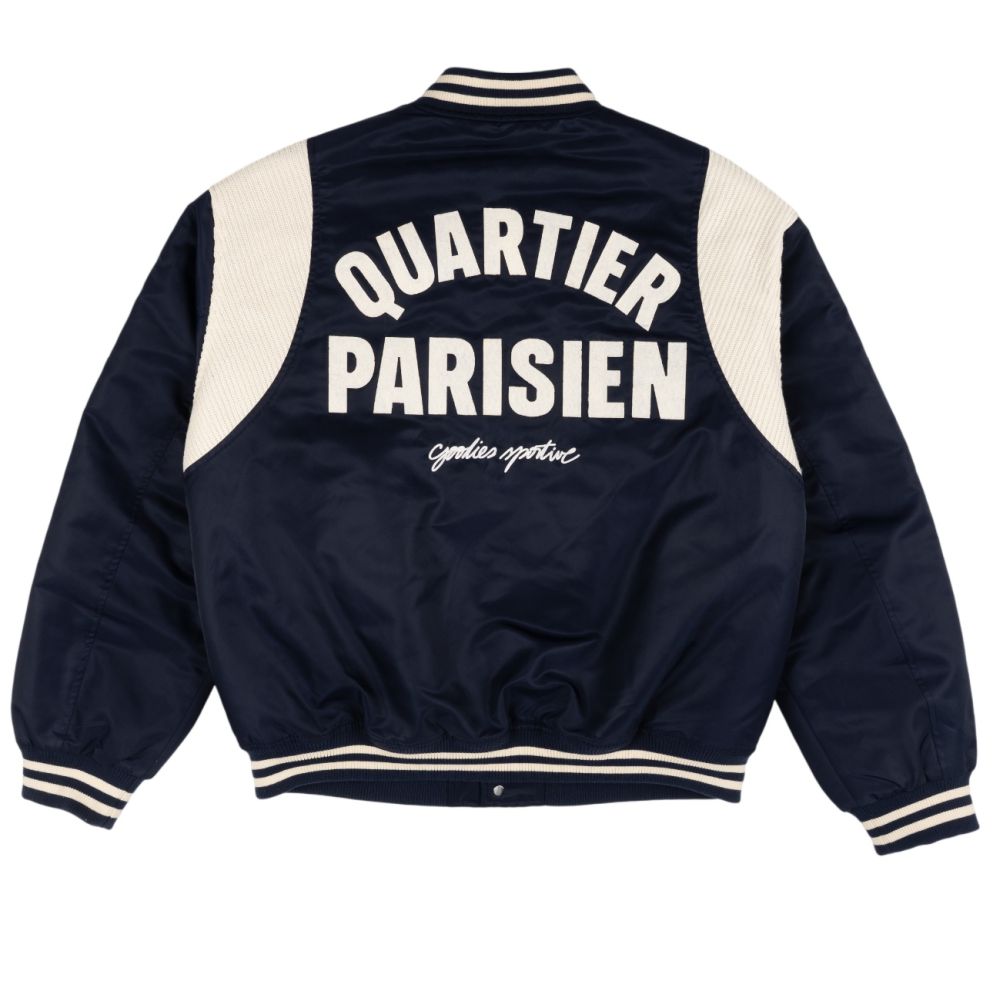 Goodies Sportive Quartier Parisien Bomber Jas Navy