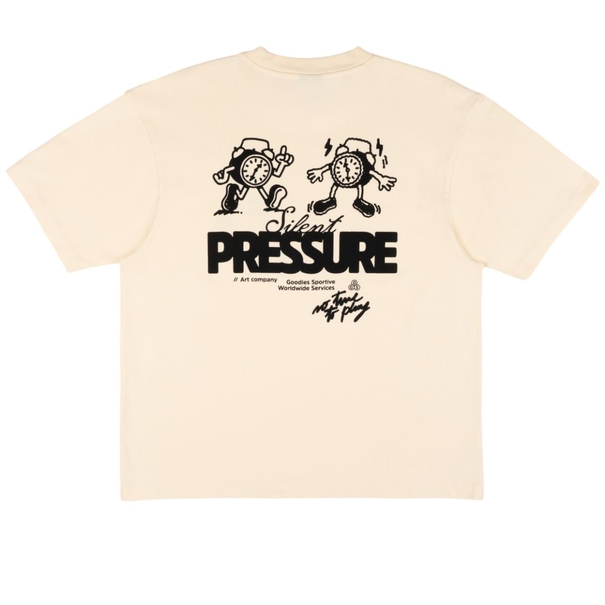 Goodies Sportive Silent Pressure T-shirt Off White
