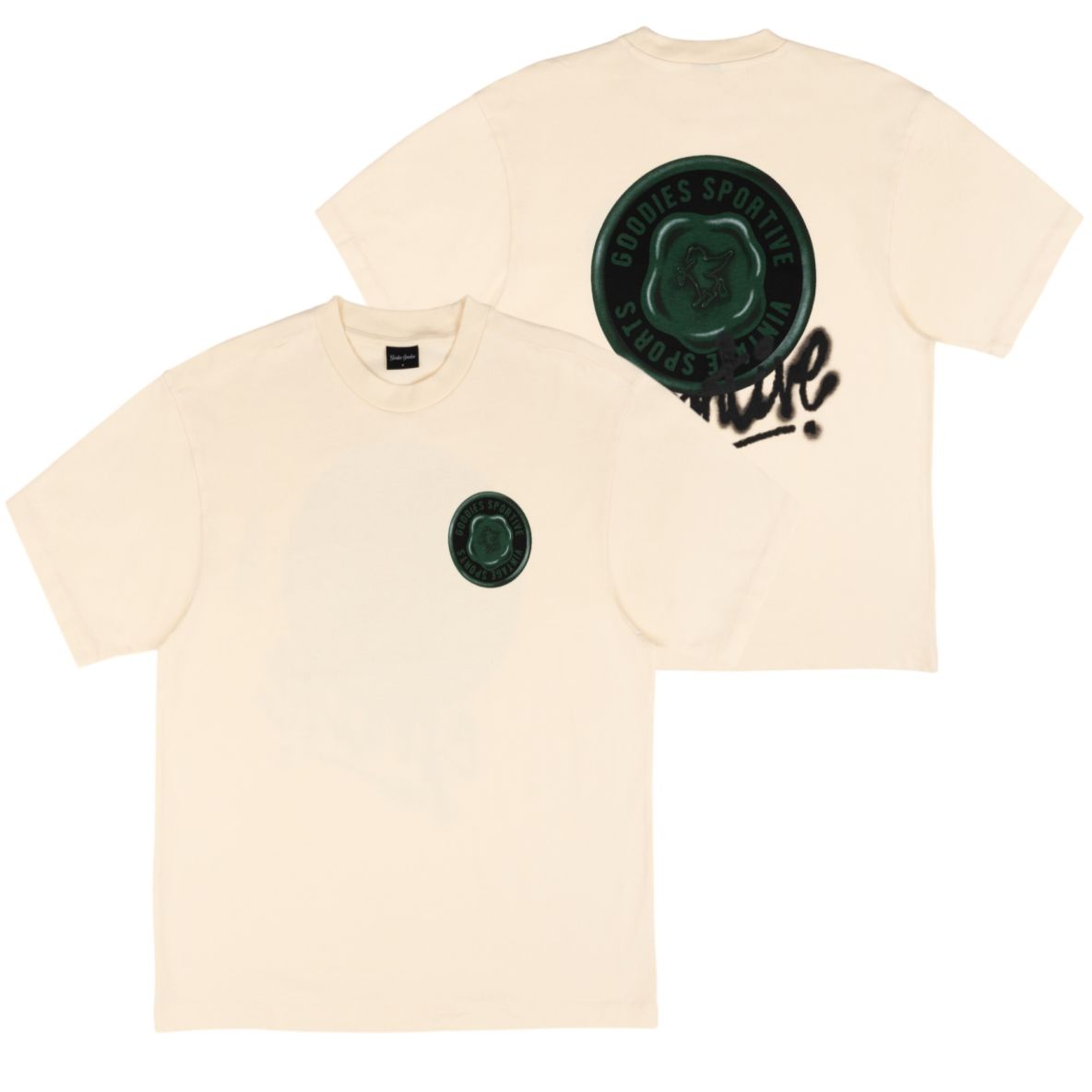 Goodies Sportive Vintage Sportive T-shirt Off White