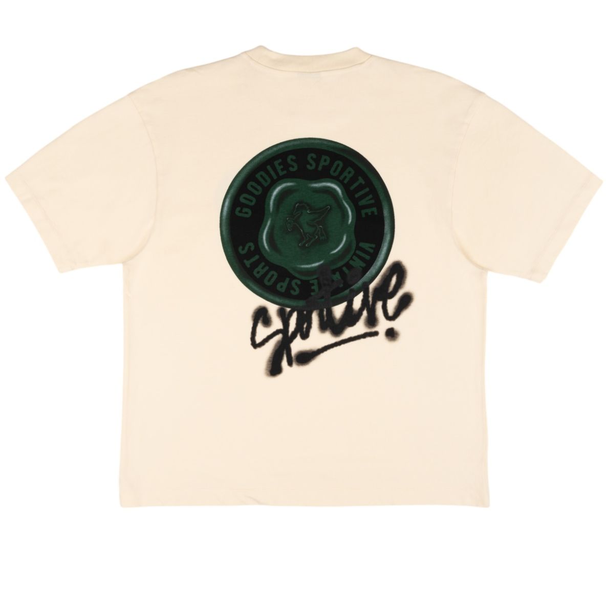 Goodies Sportive Vintage Sportive T-shirt Off White