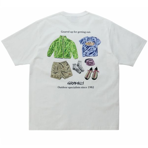 Gramicci Geared Up T-shirt Wit