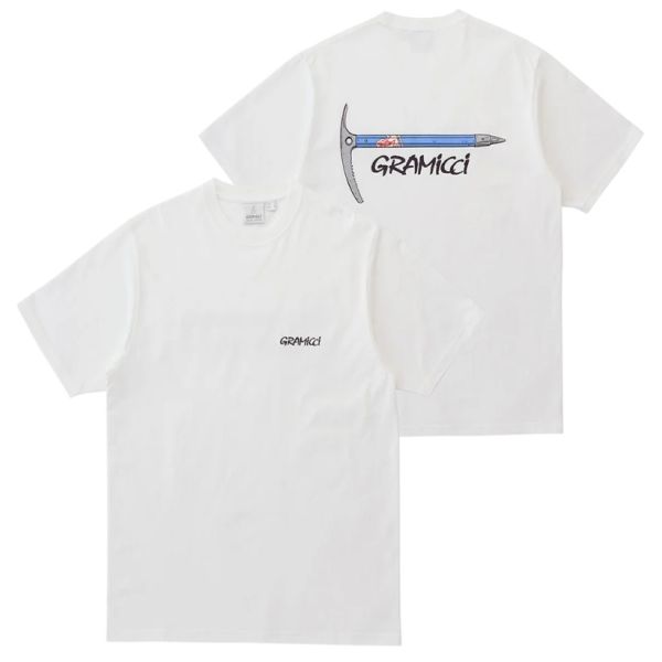 Gramicci Ice Axe T-shirt Wit