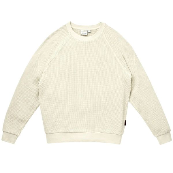 Gramicci Waffle Sweater Off White