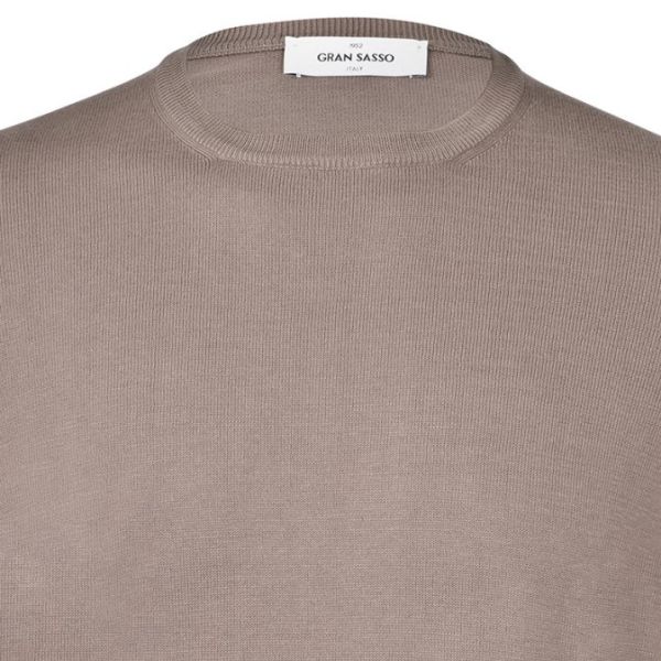 Gran Sasso Cotton Sweater Bruin