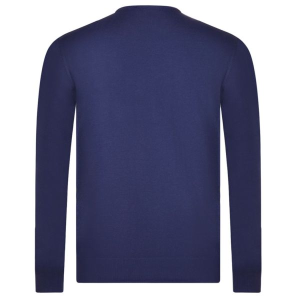 Gran Sasso Cotton Sweater Navy