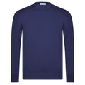 Gran Sasso Cotton Sweater Navy
