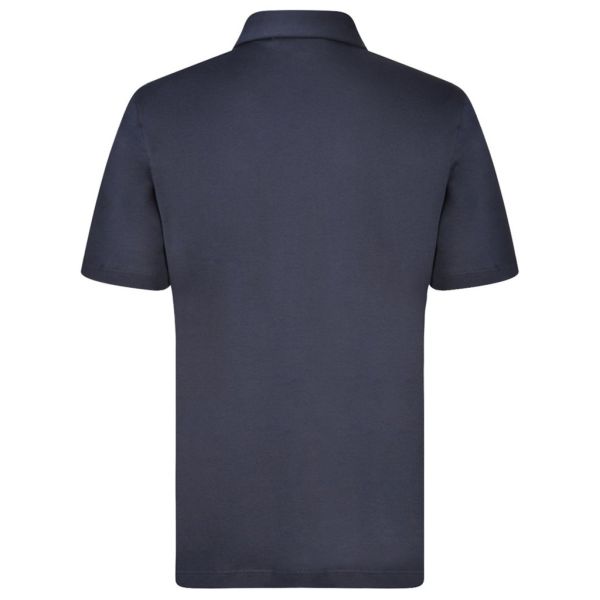 Gran Sasso Interlock Cotton Polo Navy