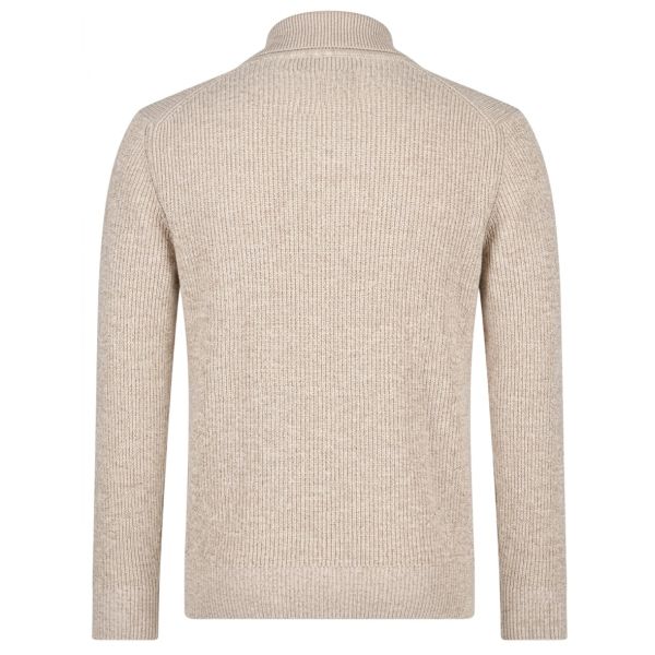 Gran Sasso Tennis Longsleeve Polo Beige