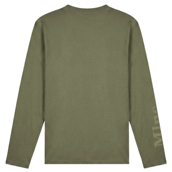 Malelions Department Longsleeve T-shirt Donker Groen