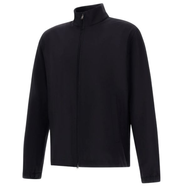 Herno Light Stretch Wooly Jas Navy
