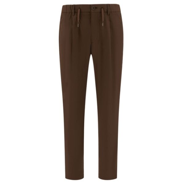 Herno Cotton Feel Pantalon Bruin