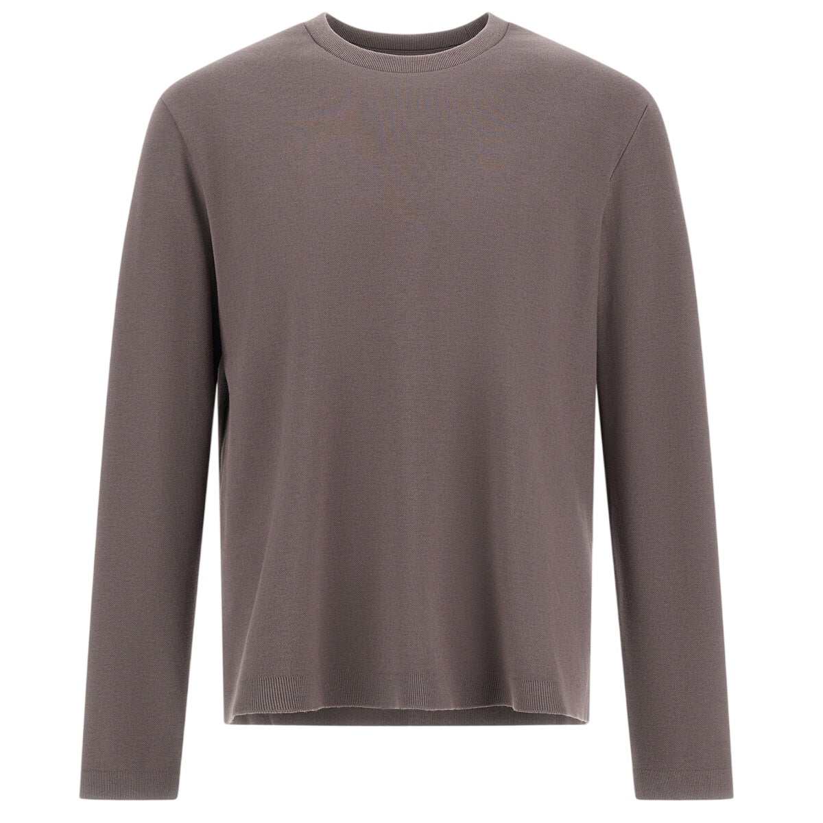 Herno Cotton & Cashmere Longsleeve T-shirt Bruin
