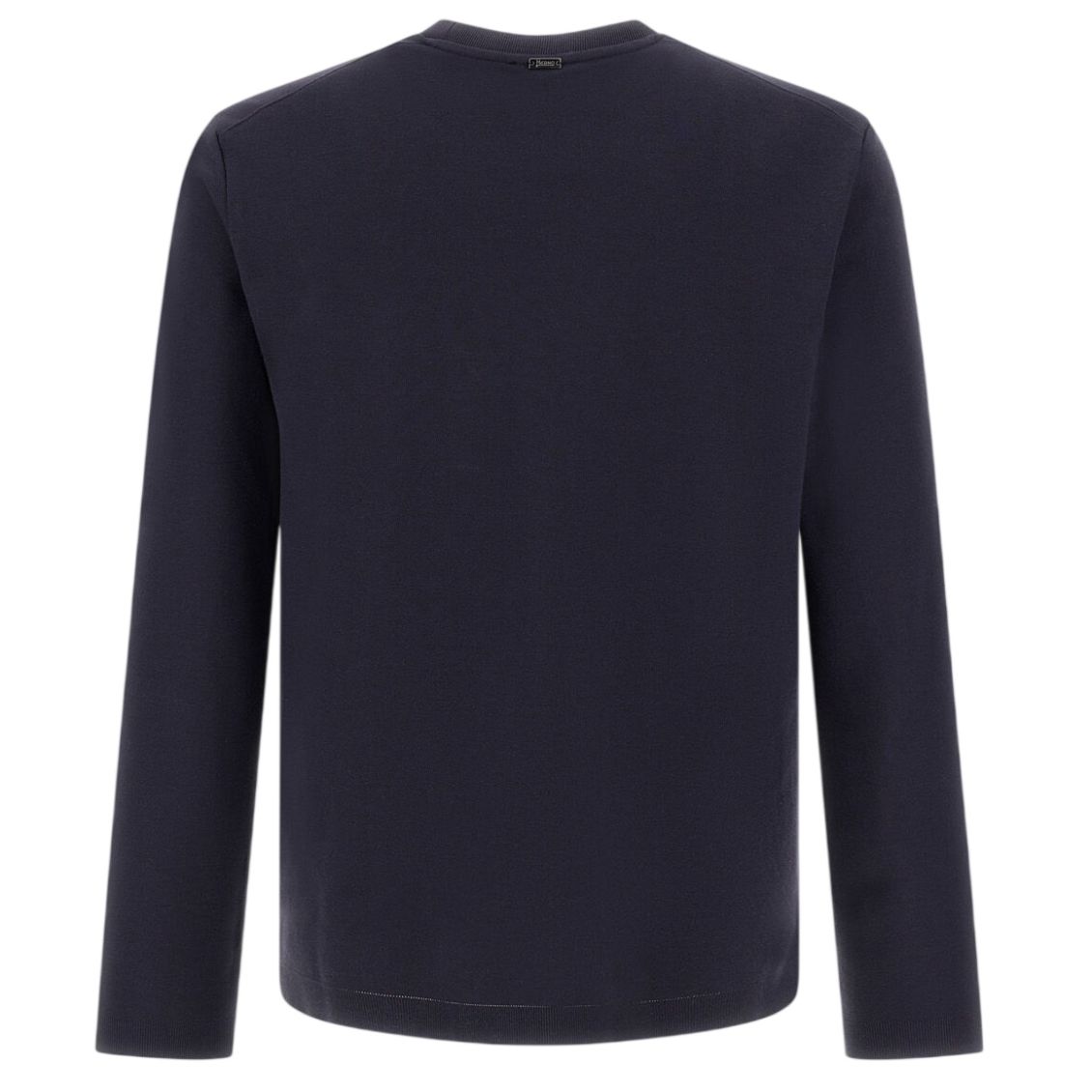Herno Cotton & Cashmere Longsleeve T-shirt Navy