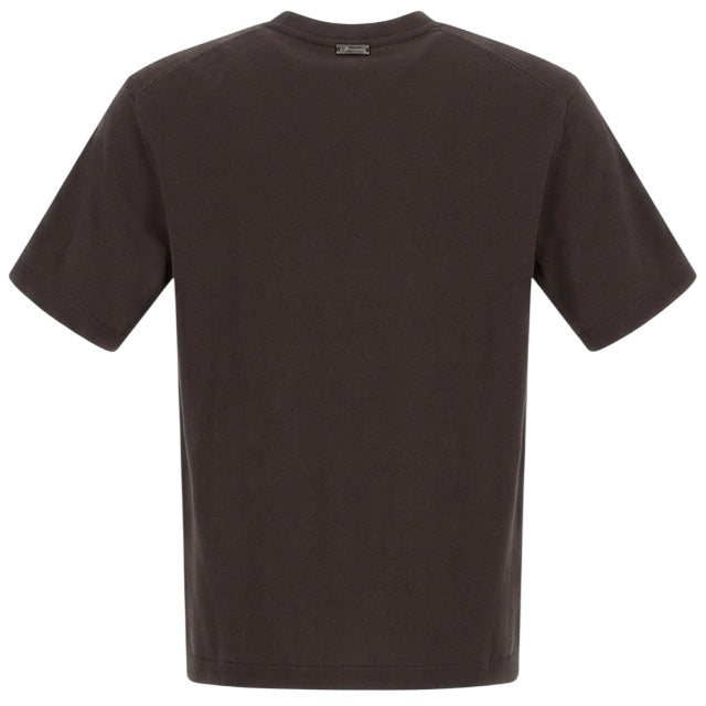 Herno Cotton & Cashmere T-shirt Bruin