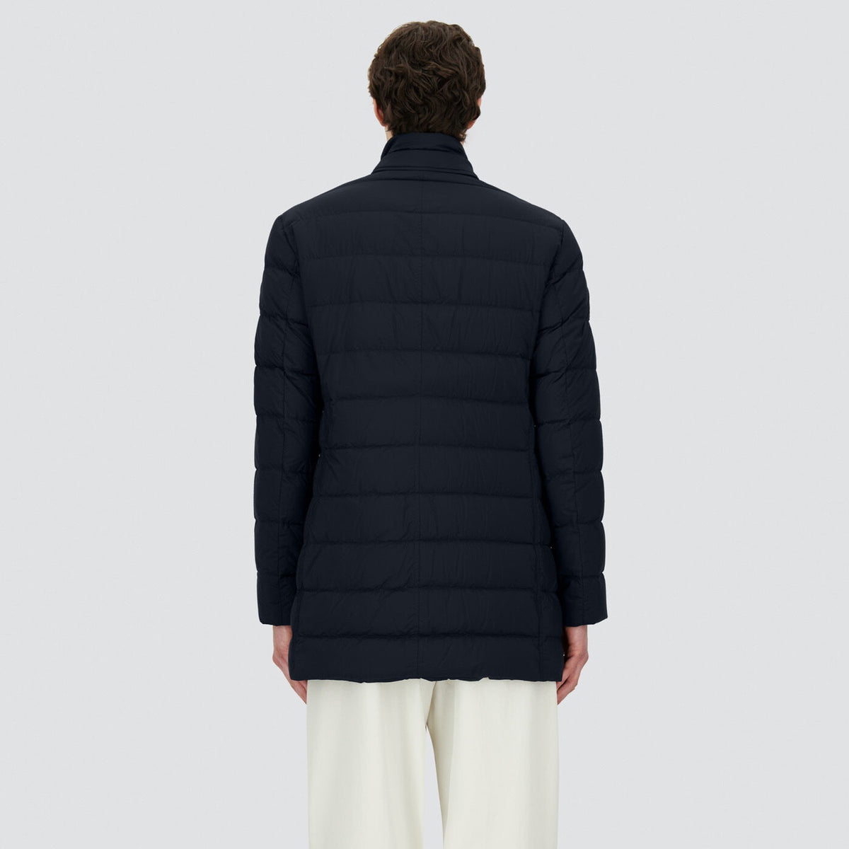 Herno La Giacca Quilted Jas Zwart